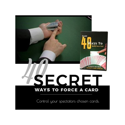 40 Ways To Force A Card by Magic Makers - DVD