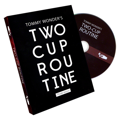 Tommy Wonder's 2 Cup Routine (DVD)