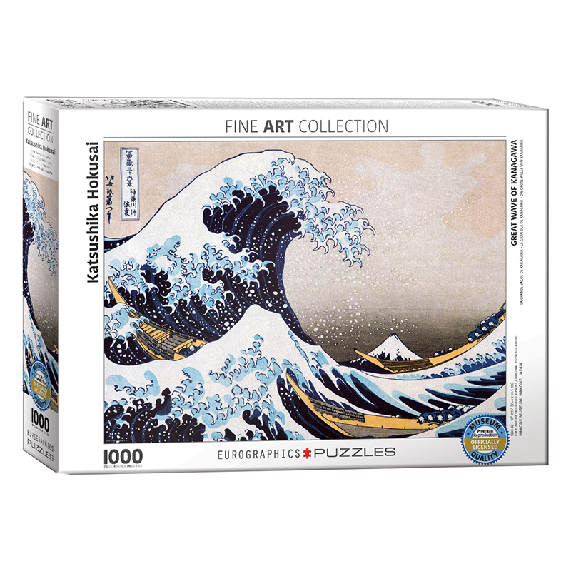 Eurographics Great Wave Of Kanagawa - 1000pcs