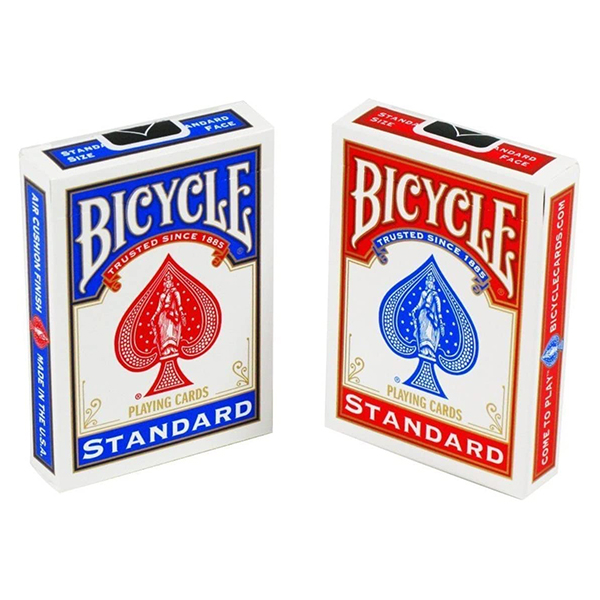Bicycle 100% Plastic Deck Set (Blue / Red) - Poker Size