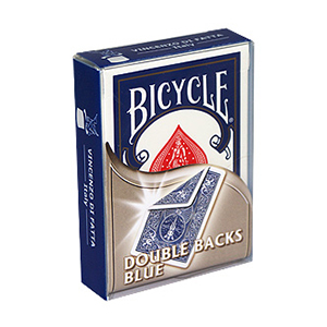 Bicycle Double Backs Blue Deck