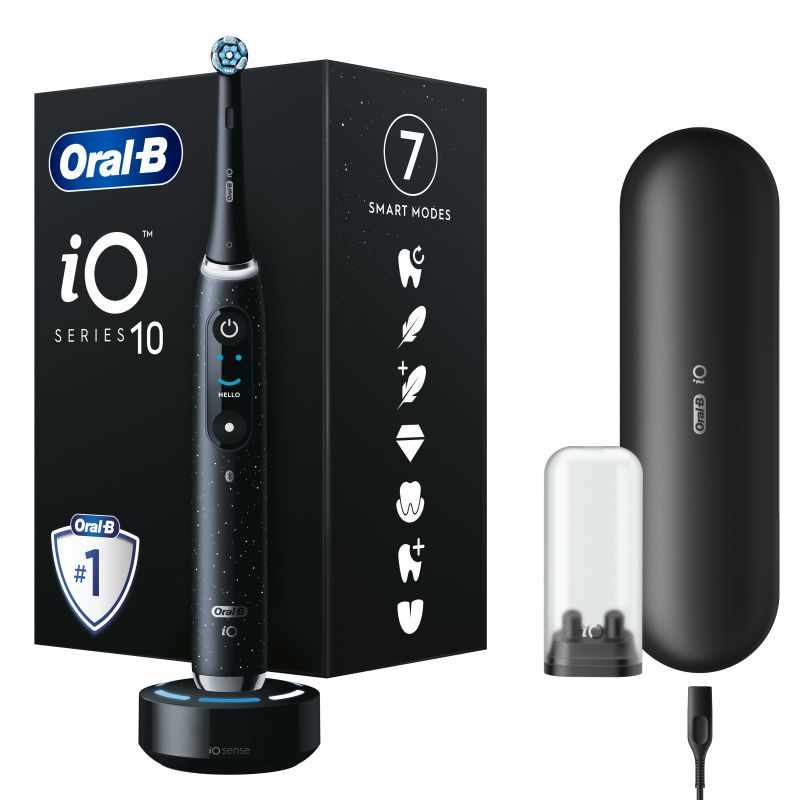 Oral-B Ηλεκτρική Οδοντόβουρτσα iO Series 10 - Cosmic Black