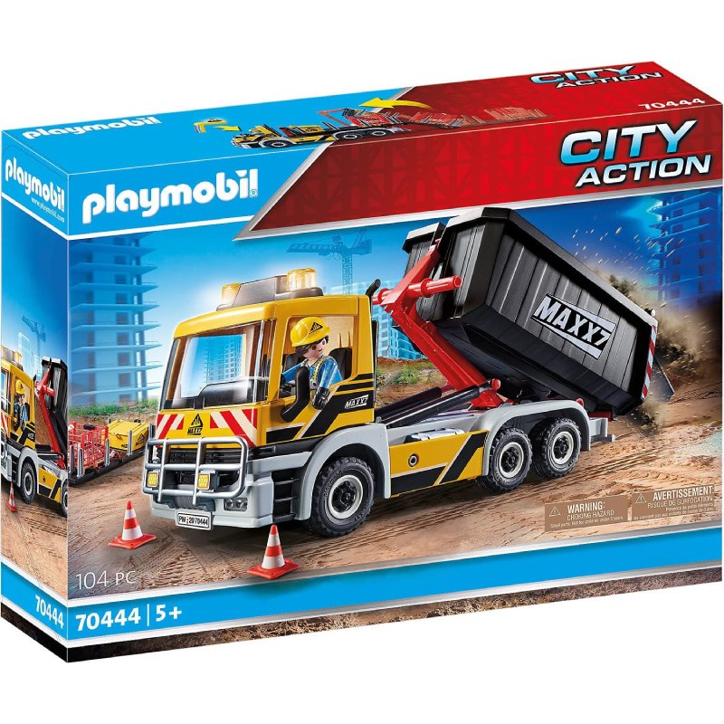 Playmobil City Action: Φορτηγό Με Ανατρεπόμενη Καρότσα (70444)