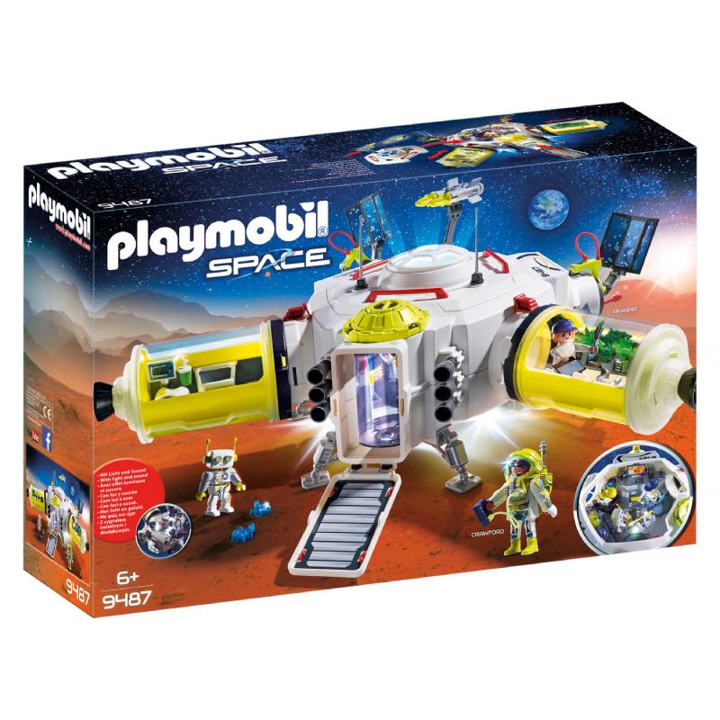 Playmobil Space: Διαστημικός Σταθμός Στον Άρη (9487)