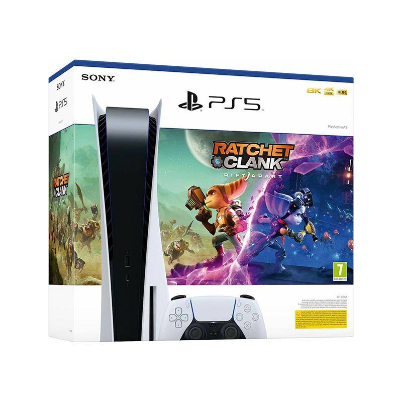 Sony PlayStation 5 - Blu-ray Edition + Ratchet & Clank: Rift Apart