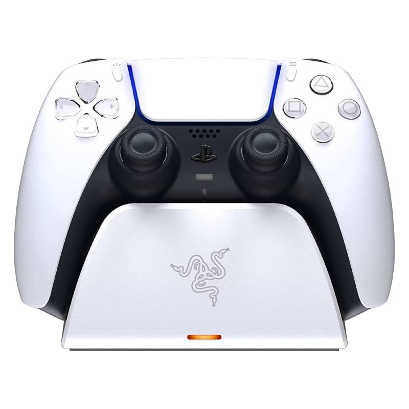 Razer Quick Charging Stand for PS5 Controller - White