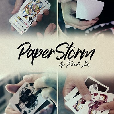 Paperstorm (Blue) by Rich Li