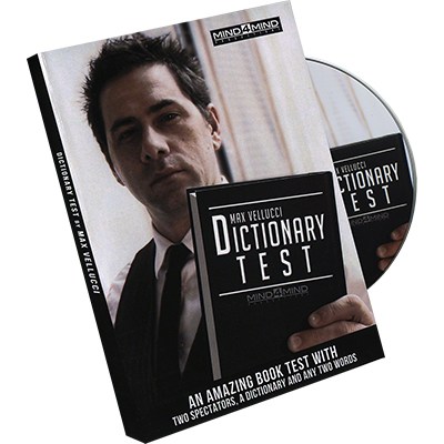 Dictionary Test (DVD) by Max Vellucci