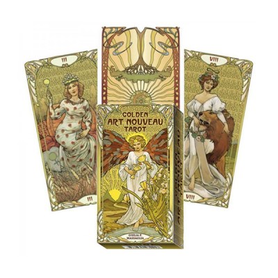 Lo Scarabeo Golden Art Nouveau Tarot Deck - Τράπουλα Ταρώ