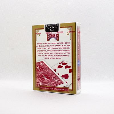 Bicycle Deck - Standard Rider Back (Red) 2