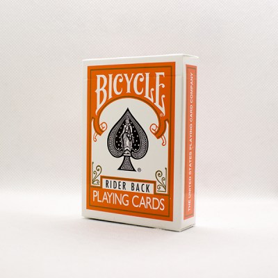 Bicycle Orange Back Deck by USPC