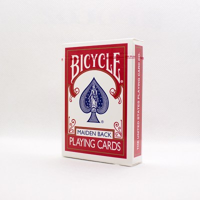 Bicycle Deck - Maiden Back (Red)