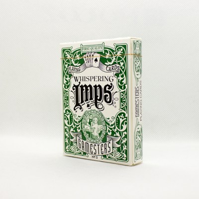 Exclusive Gamesters Green Deck by Whispering Imps