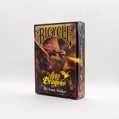Bicycle Age Of Dragons Deck by Anne Stokes