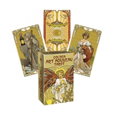 Lo Scarabeo Golden Art Nouveau (Pocket Edition) Tarot Deck - Τράπουλα Ταρώ