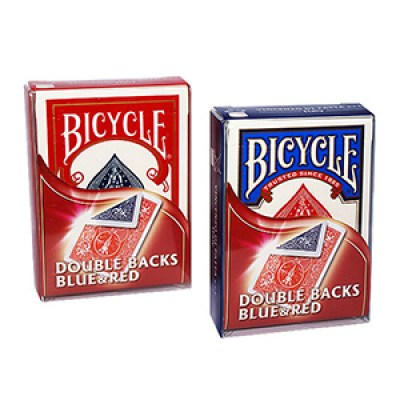 Bicycle Double Backs Blue / Red Deck
