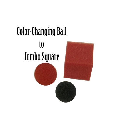 Color Changing Ball to Jumbo Square by Gosh