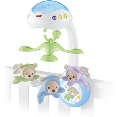 Fisher Price: Μουσικό Περιστρεφόμενο Με Αρκουδάκια