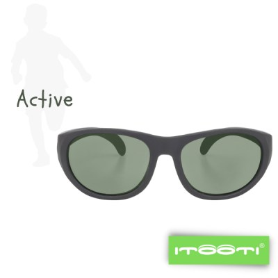 iTooTi Βρεφικά Γυαλιά Ηλίου Active - Μαύρα