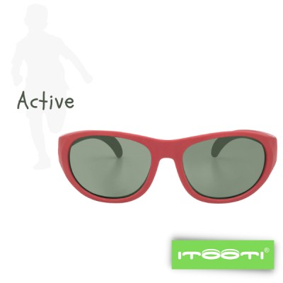 iTooTi Βρεφικά Γυαλιά Ηλίου Active - Κόκκινα