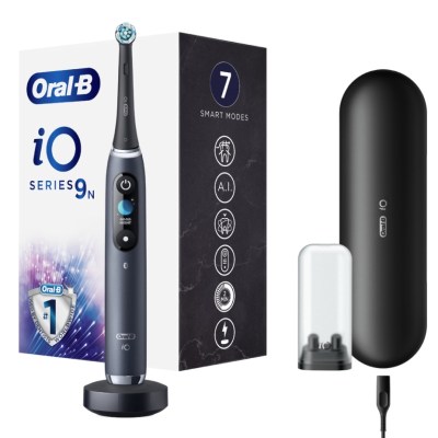 Oral-B Ηλεκτρική Οδοντόβουρτσα iO Series 9N - Black Onyx