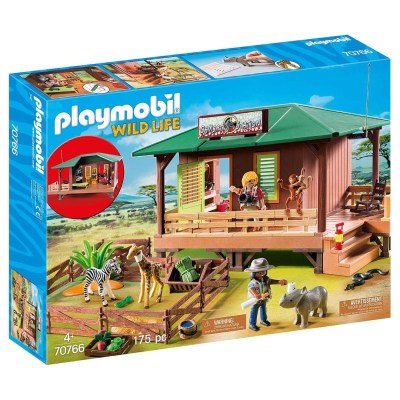 Playmobil Wild Life: Ranger Station Animal Area (70766)