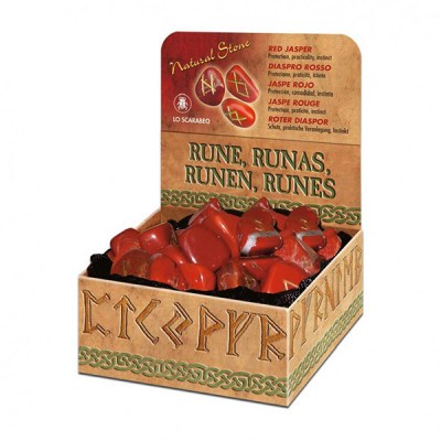 Lo Scarabeo Red Jasper Runes - Ρούνοι