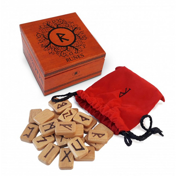Lo Scarabeo Deluxe Wooden Runes - Ρούνοι