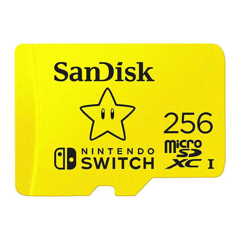 SanDisk MicroSD Card U3 for Nintendo Switch - 256GB