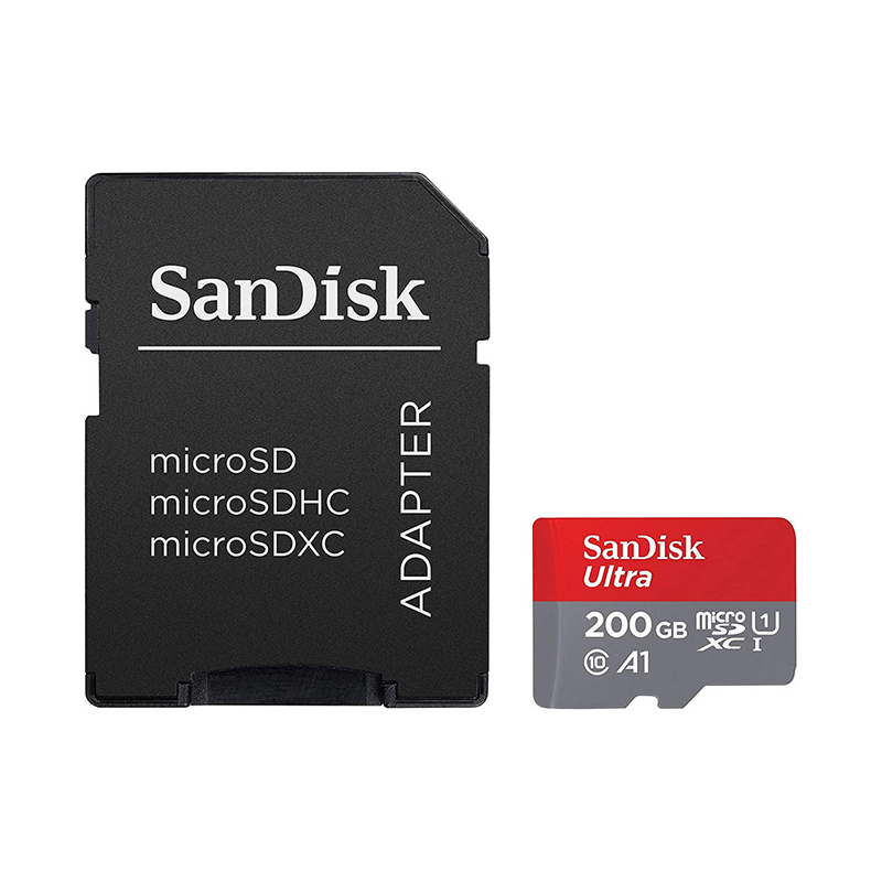 SanDisk Ultra MicroSD Card With Adapter - 200GB