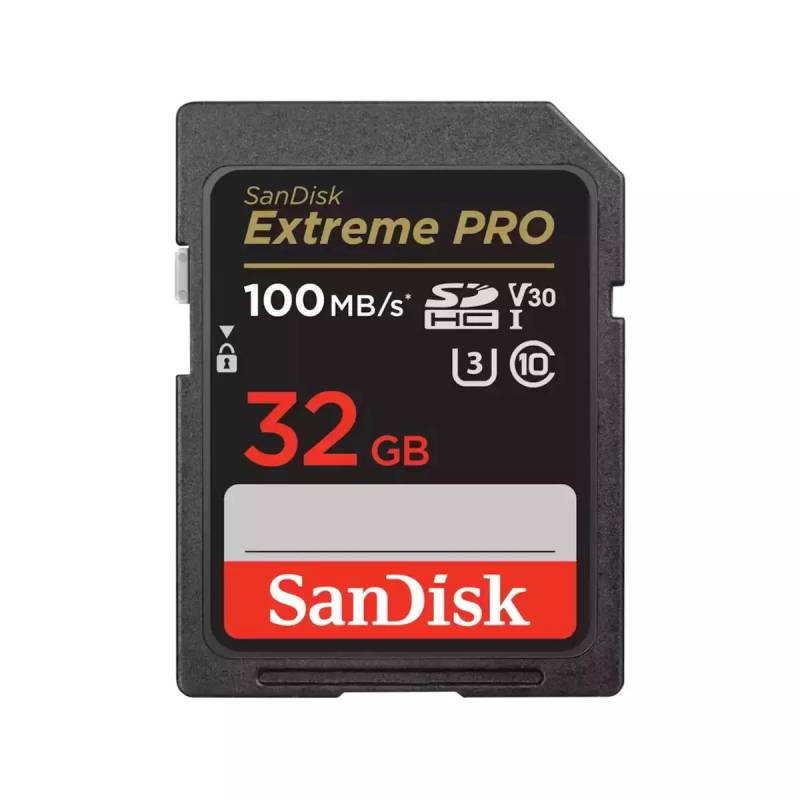 SanDisk Extreme Pro SD Card U3 V30 - 32GB