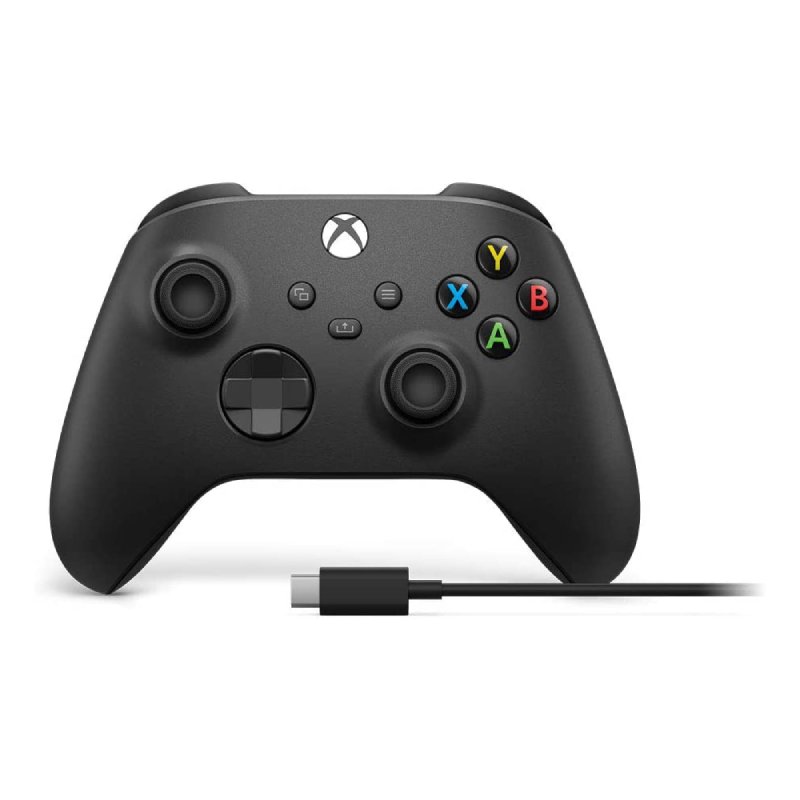 Microsoft Xbox Series Controller (With Cable) - Carbon Black